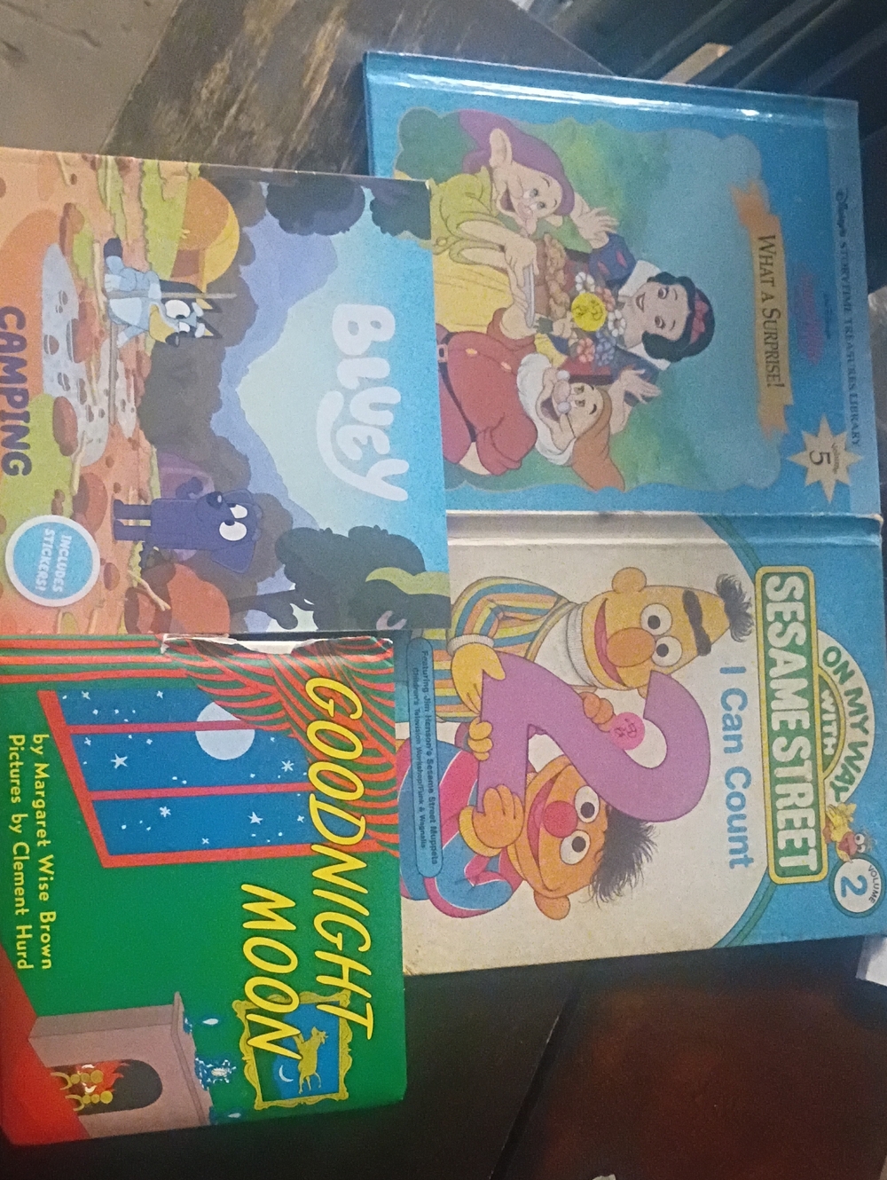 Sesame Street I Can Count Book - White, Yellow, Blue